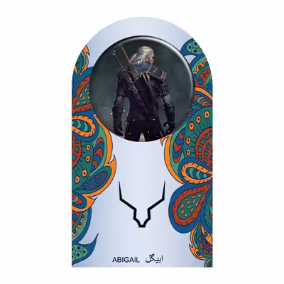 پیکسل ابیگل طرح بازی ویچر کد witcher 004