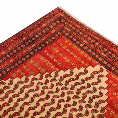 فرش دستبافت دو و نیم متری مدل نقشه بلوچ  کد 23.1310