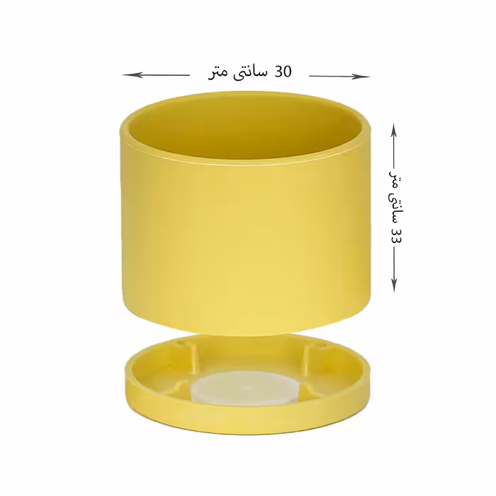 گلدان طرح استوانه مدل مهرنی کد 30-103