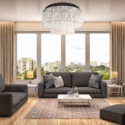 لوستر سقفی پارسان مدل شارلوت کد W1