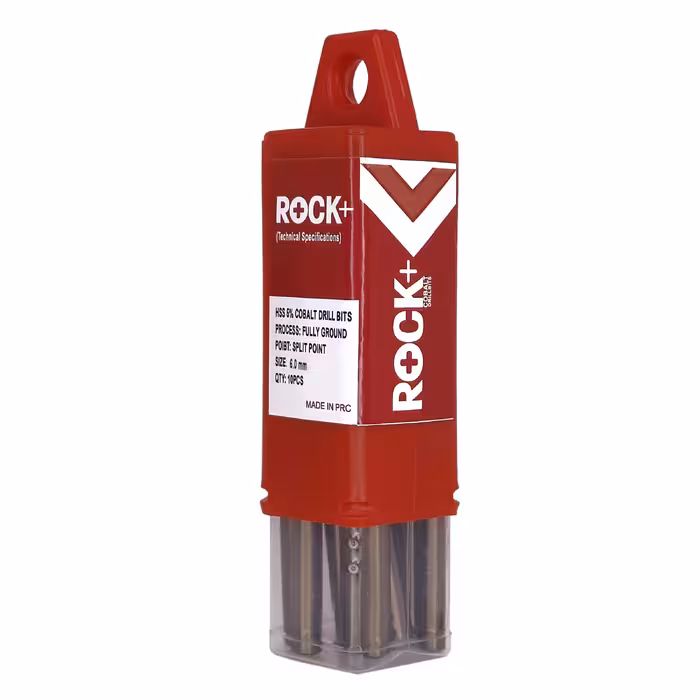 مته فلز کبالت راک مدل ART-RK-6mm- سایز 6 میلی متر مجموعه 10 عددی