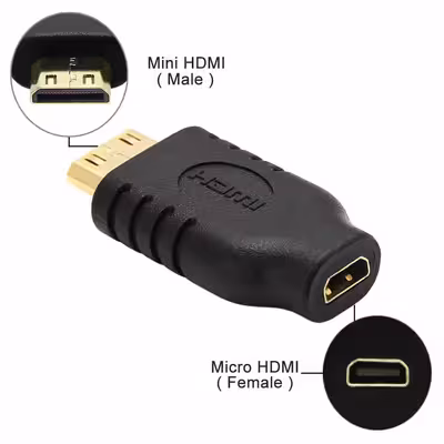 مبدل MINI HDMI به MICRO HDMI مدل NETPIL-8111