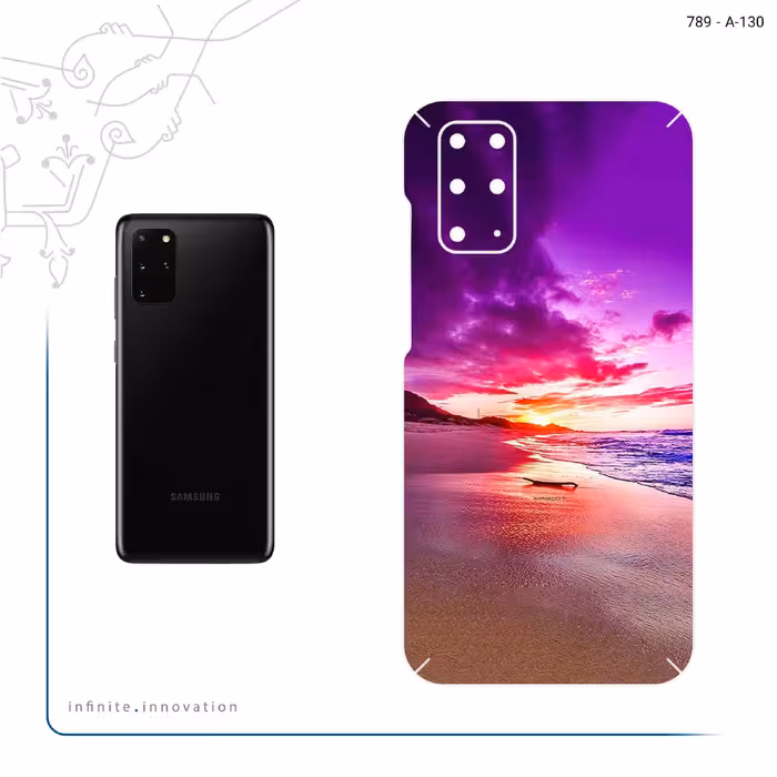 برچسب پوششی ماهوت مدل Sunset مناسب برای گوشی موبایل سامسونگ Galaxy S20 Plus