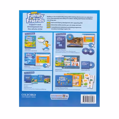 کتاب Family And Friends 1 2nd Edition British اثر Naomi Simmons انتشارات الوندپویان