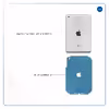 برچسب پوششی ماهوت مدل Blue-Leather مناسب برای تبلت اپل iPad mini 2012 A1455