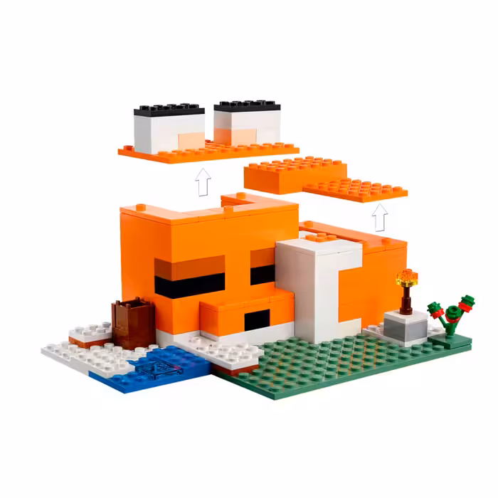 لگو سری Minecraft El Refugio-Zorro کد 21178 