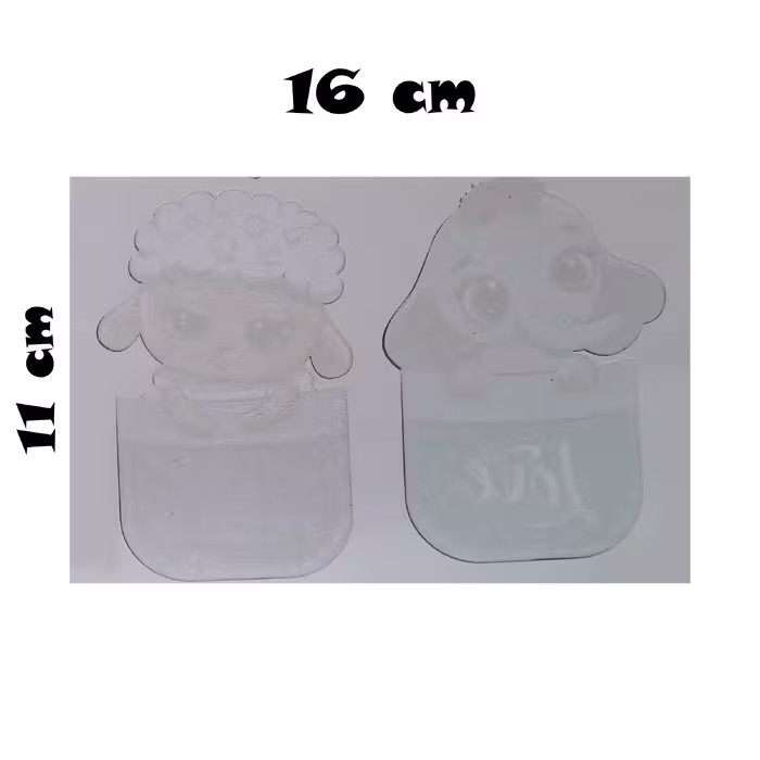 استیکر پارچه و لباس مدل B 12