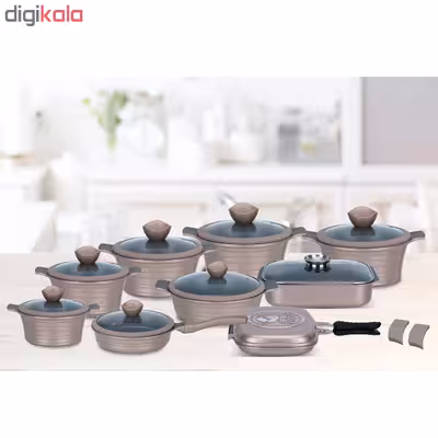 سرویس پخت و پز 20 پارچه جی فی نی کد 0004