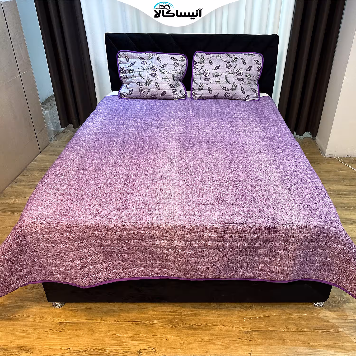 سرویس خواب یاپراک مدل پنبه دوزی کد 14 دونفره 3 تکه