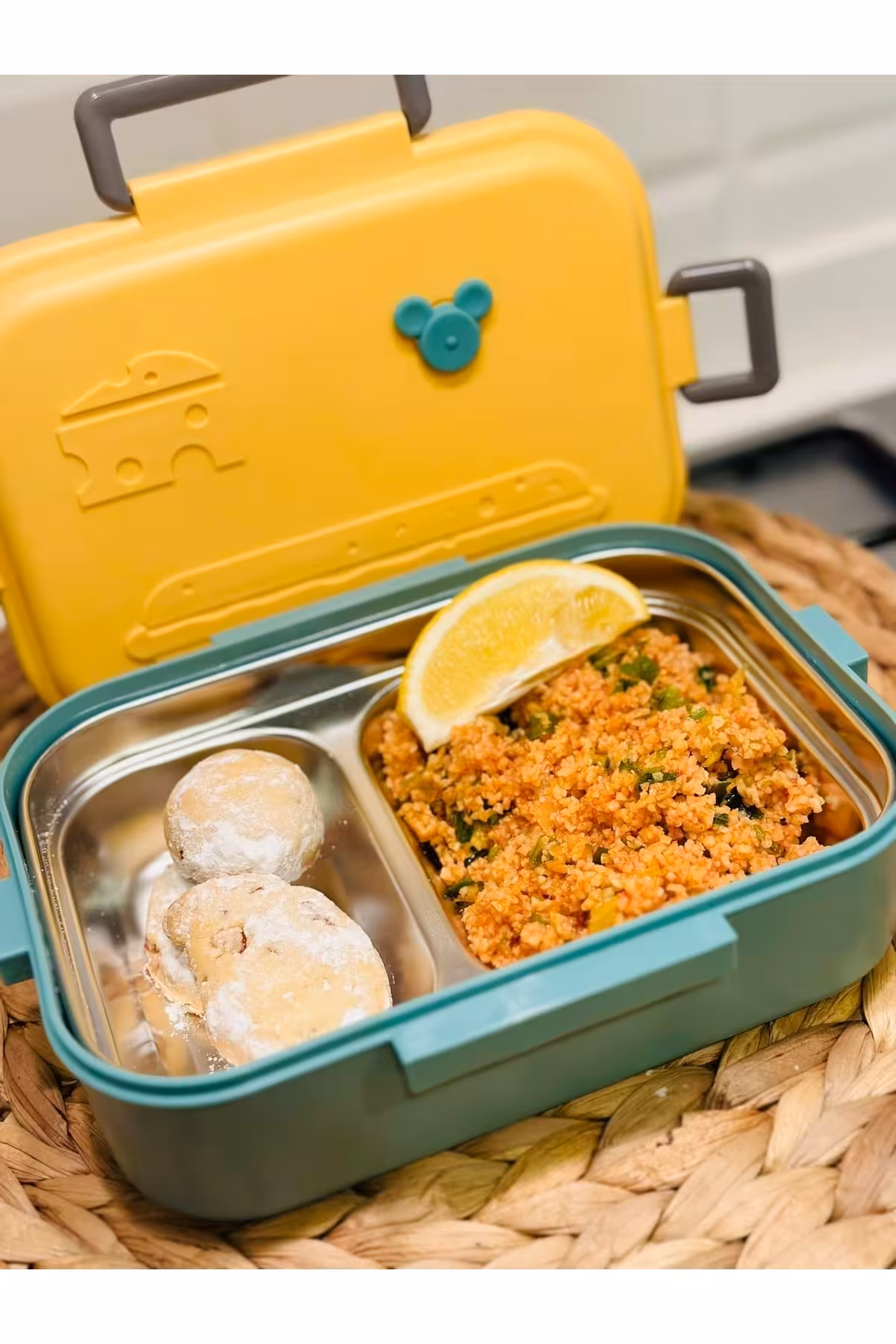 ظرف غذای استیل ithallattan کد 5627