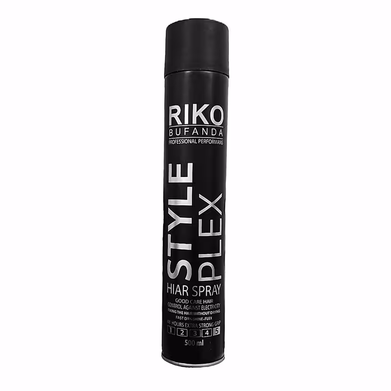 اسپری حالت دهنده مو ریکو مدل style plex حجم 500 میلیلیتر