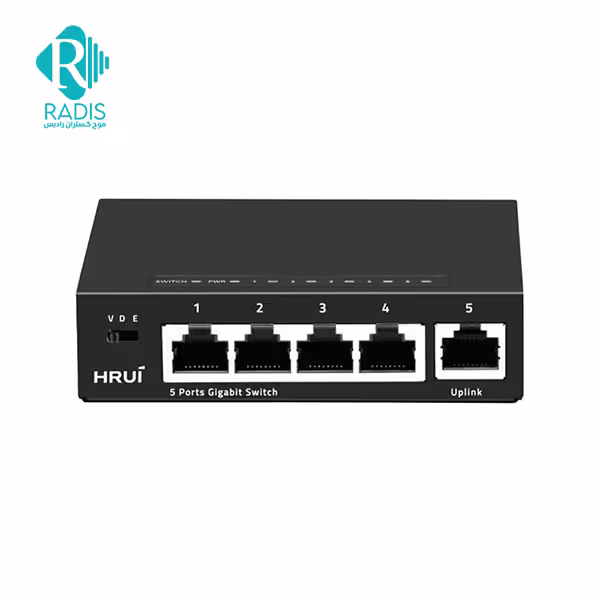 سوئیچ اترنت 4 پورت HRUI مدلHR-SWG1050