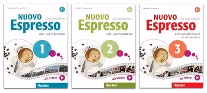 مجموعه 3 جلدی اسپرسو | کتاب ایتالیایی Nuovo Espresso