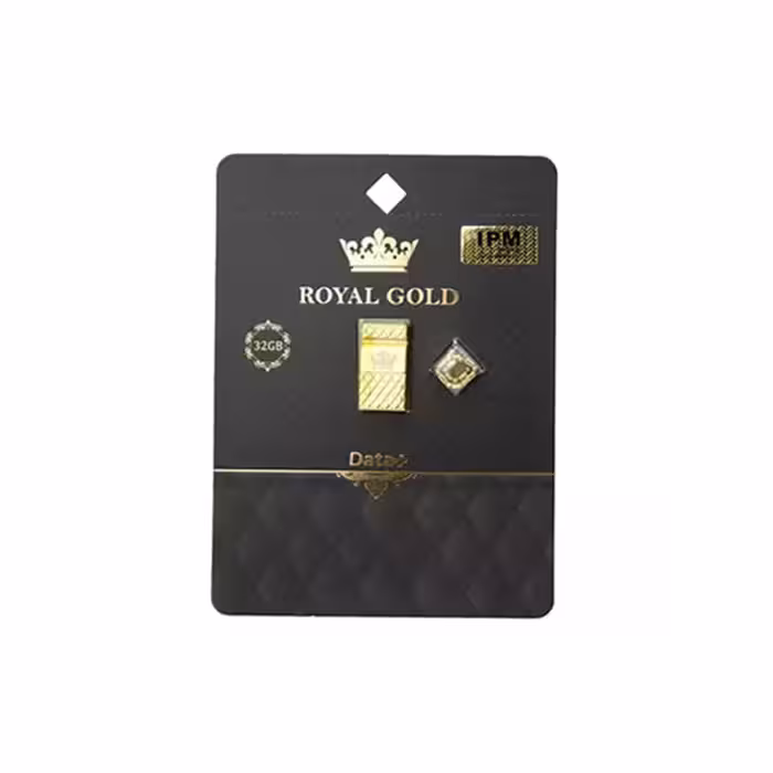 فلش مموری دیتا پلاس مدل Royal gold ظرفیت 32 گیگابایت