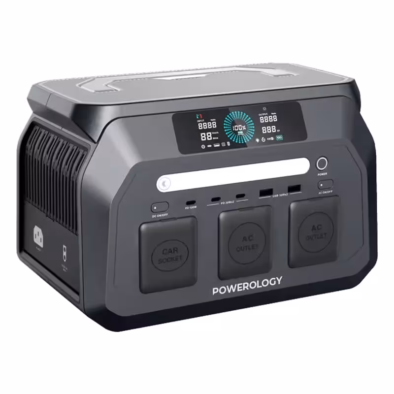 پاوراستیشن 800 وات 20000 میلی آمپر ساعت 25.6 ولت پاورولوژی Powerology PWP800WBK