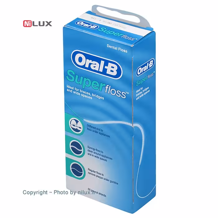 نخ دندان اورال-بی مدل Super Floss