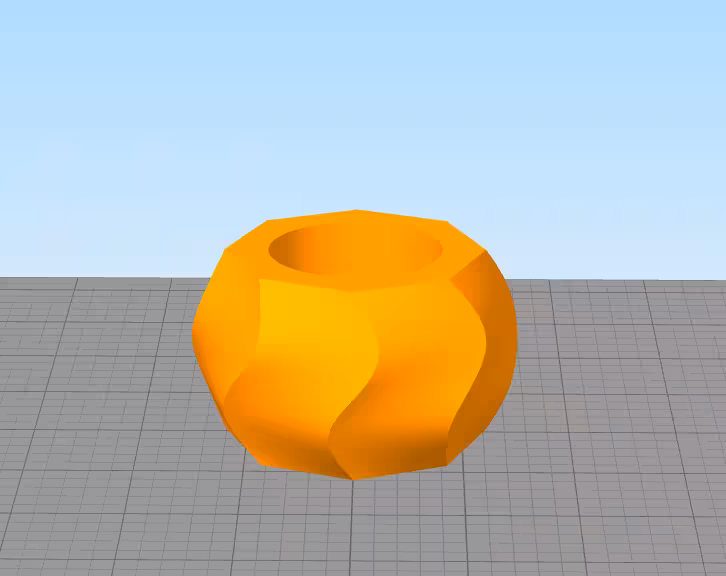 مدل سه بعدی جاوارمر طرح موج (STL)