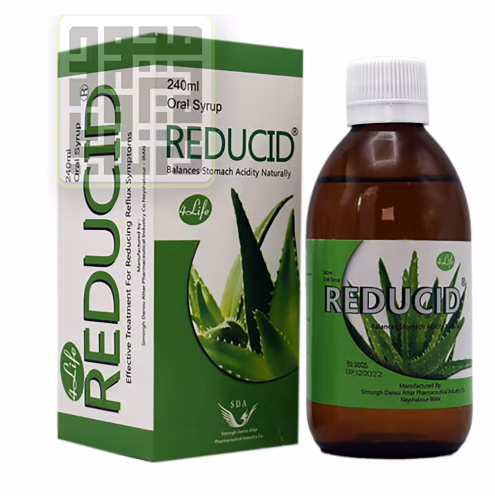 خرید شربت ردیوسید حاوی آلوئه ورا سیمرغ 200 میل (ضد اسید)