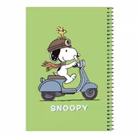 دفتر مشق 80 برگ اس جی مدل اسنوپی موتور سوار