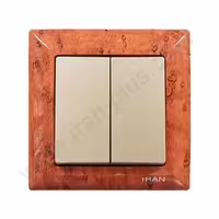 کلید دوپل مدل الیزه طرح چوب تیره میانی بژ