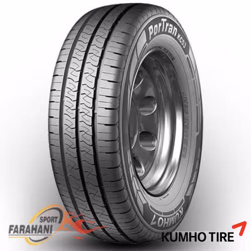 لاستیک کومهو سایز 195/80R15 مدل Portran KC53