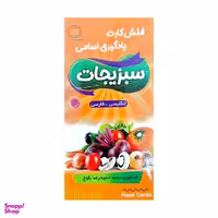 فلش کارت یادگیری سبزیجات اثر حمیدرضا بلوچ انتشارات دانشیار