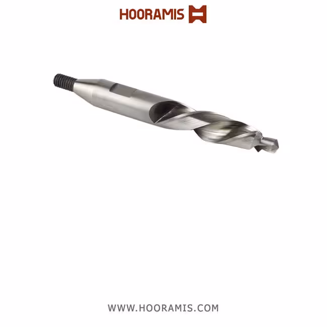 مته نوکدار چپگرد 100*12*5 با کد (MT 02) ارجینال جهت ایجاد سوراخ چهارپهلوی دستگیره در ماشینهای Murat و Haffner