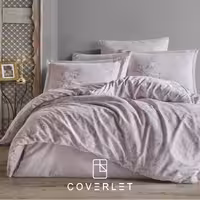 روتختی خاکی طرح گل دونفره کاوری مدل Silva