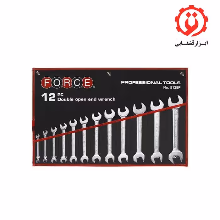سری آچار دو سر تخت 12عددی فورس مدل 5128P