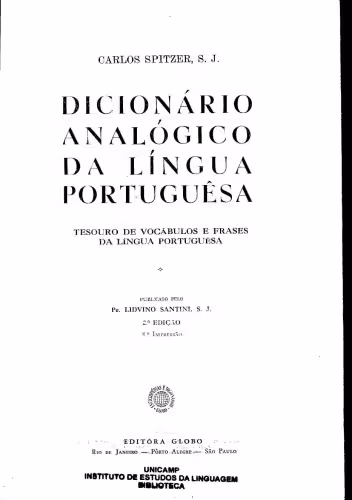 خرید و دانلود نسخه کامل کتاب Dicionário Analógico da Língua Portuguesa