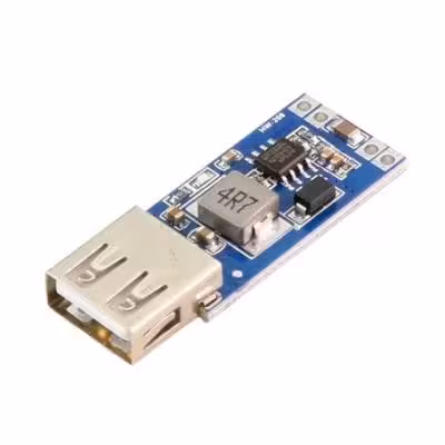 مجموعه 4 عددی ماژول رگولاتور DC به DC کاهنده 5 ولت 3 آمپر MP1584EN با پورت USB