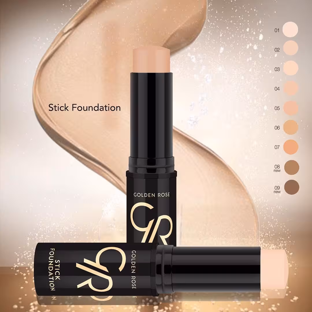 کرم پودر استیکی گلدن رز 11 گرم