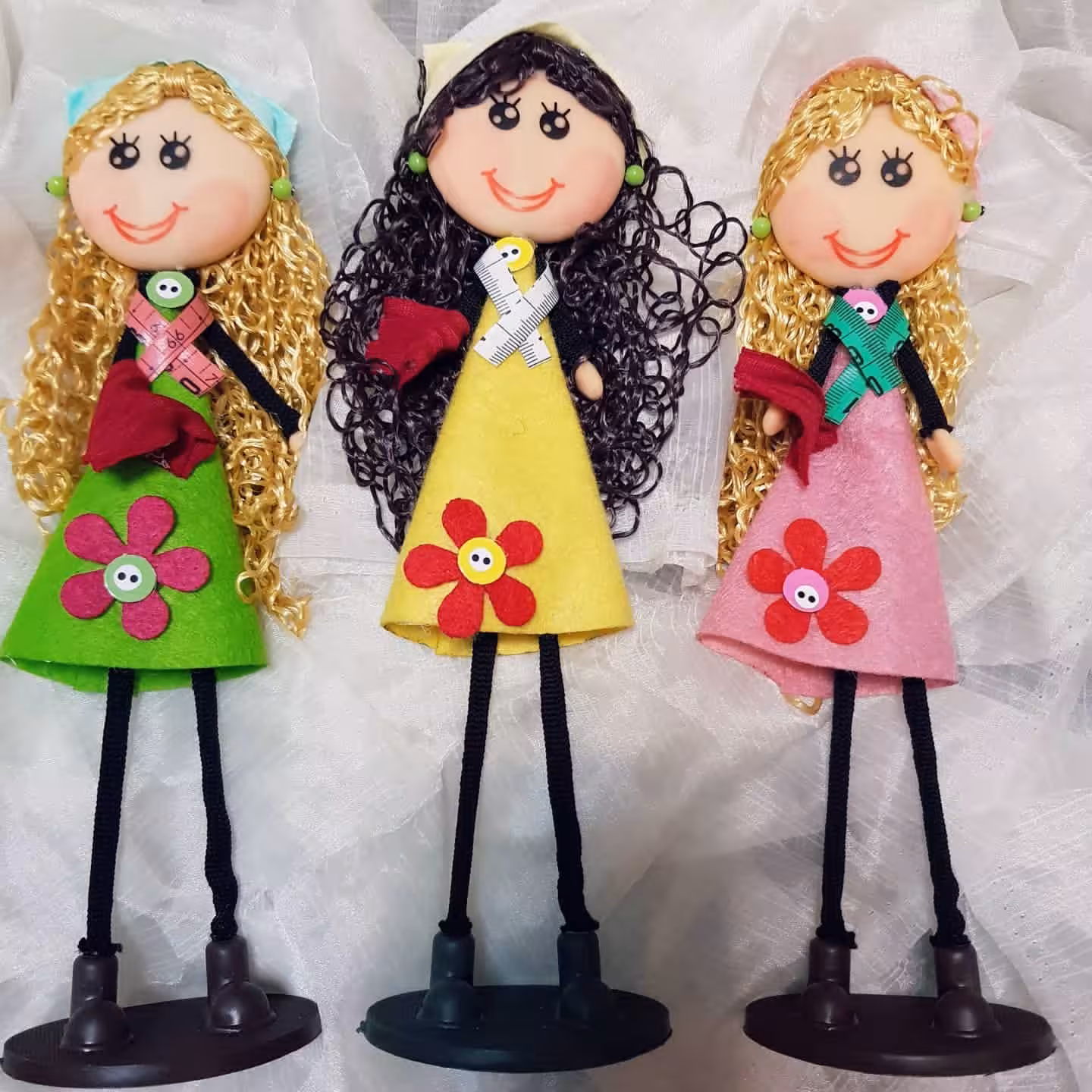 عروسک نمدی مشاغل دکوری