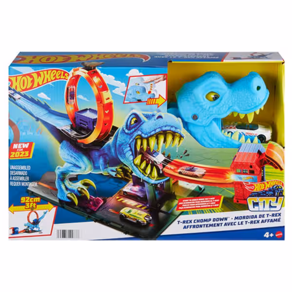 کیت بازی سیتی هات ویلز مدل T-Rex Chomp Down