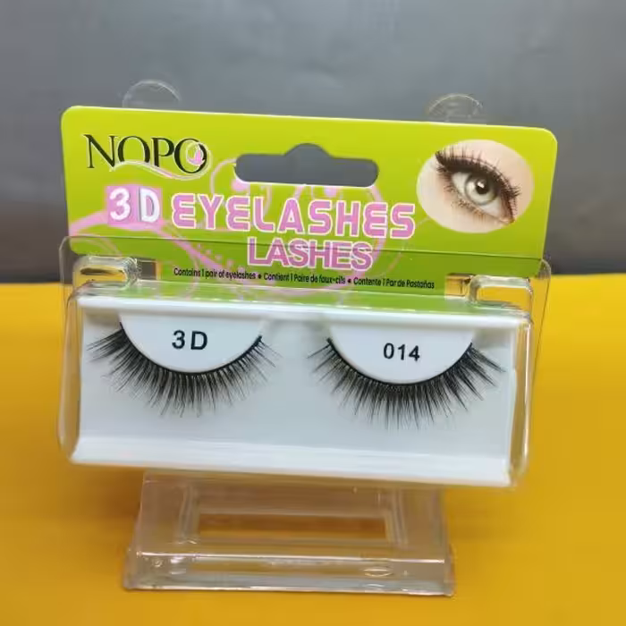 مژه مصنوعی نوپو شماره 014 یک جفتی مدل سه بعدی