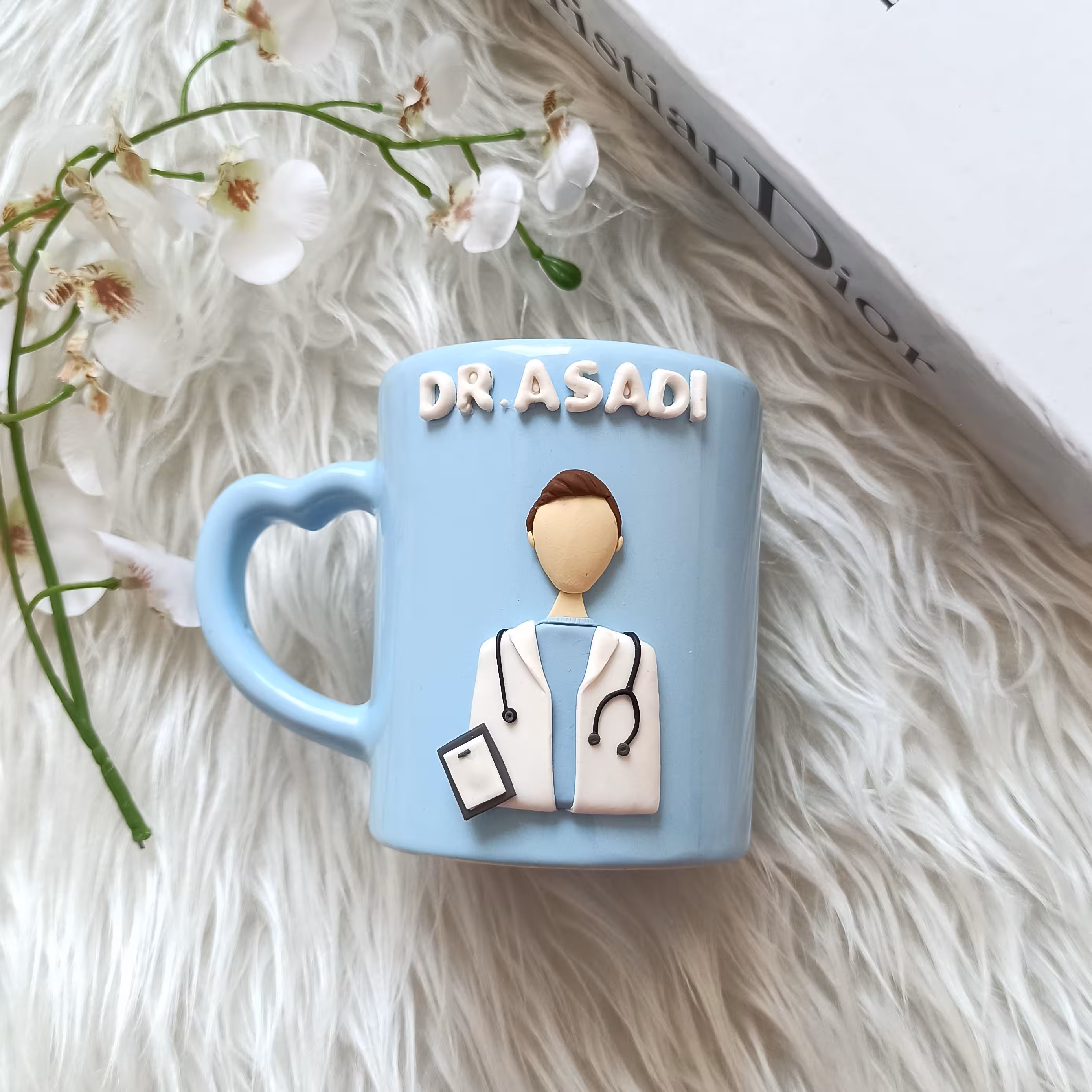 ماگ سرامیکی طرح پزشک یا پرستار آقا 