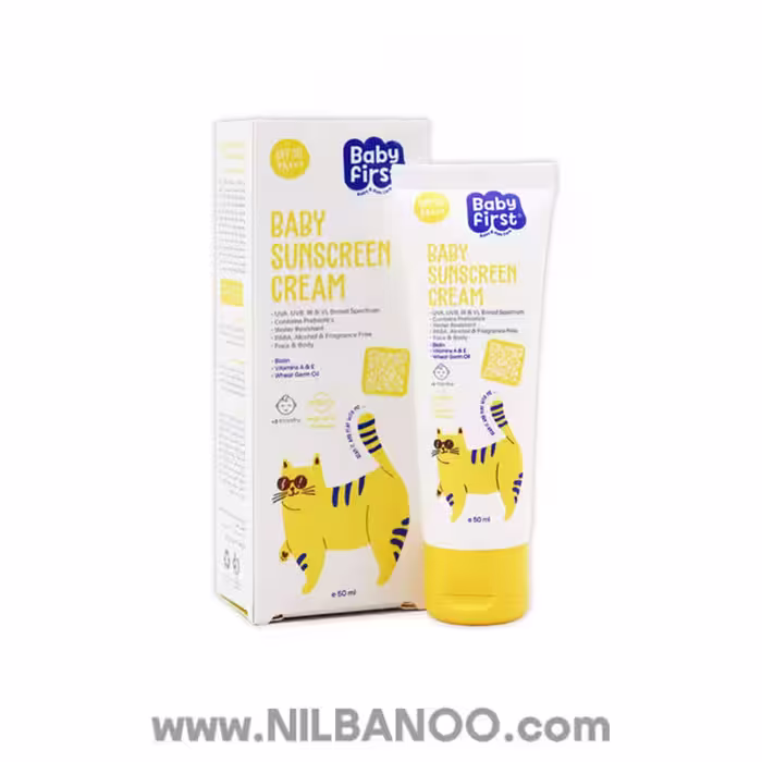 کرم ضدآفتاب کودکان بیبی فرست SPF30