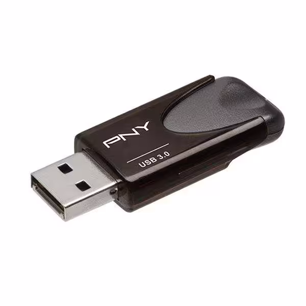فلش مموری پی ان وای مدل Attach 4 ظرفیت 1ترابایت USB 3.0 Black