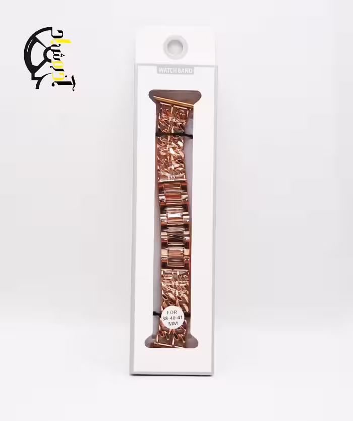 بند اپل واچ کارتیر 38/40/41 طلایی براق