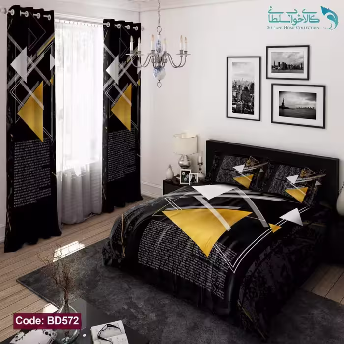 روتختی طرح مثلثی دو نفره کد BD527