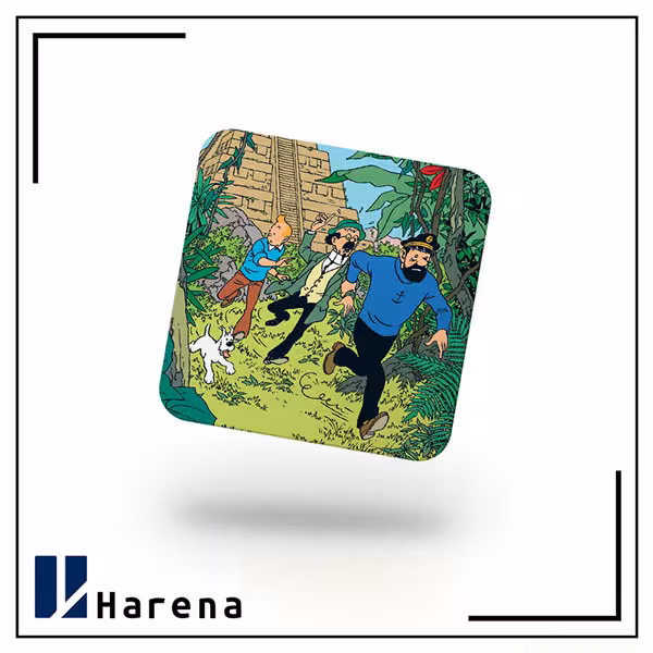 زیر لیوانی تن تن