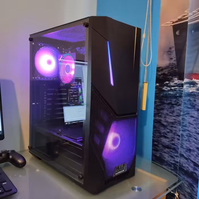 کیس کامپیوتر گرین مدل – Aria