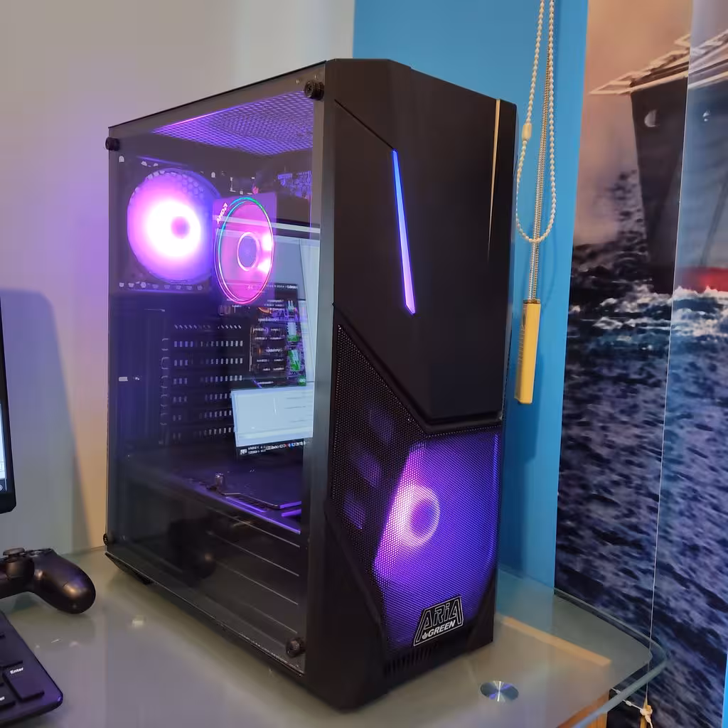 کیس کامپیوتر گرین مدل – Aria