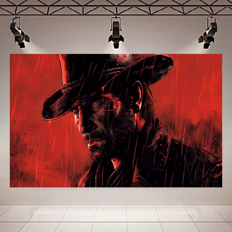 تابلو شاسی طرح راک استار مدل رد دد ریدمپشن کد AR304701 | دنیای قاب