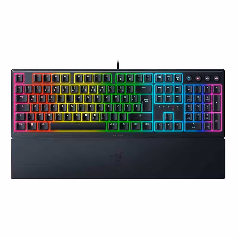 کیبورد سیم دار گیمینگ برند Razer Ornata V3