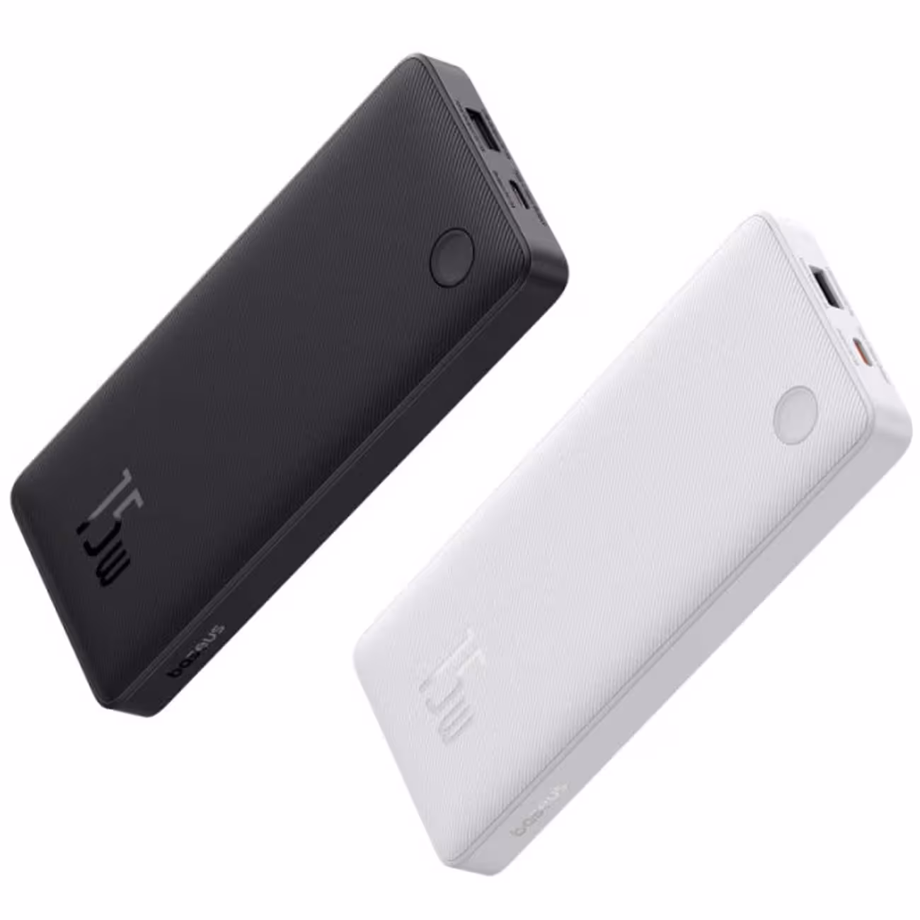 پاوربانک 10000 باریک یو‌اس‌بی و تایپ‌سی 15 وات بیسوس Airpow Lite P10067500123