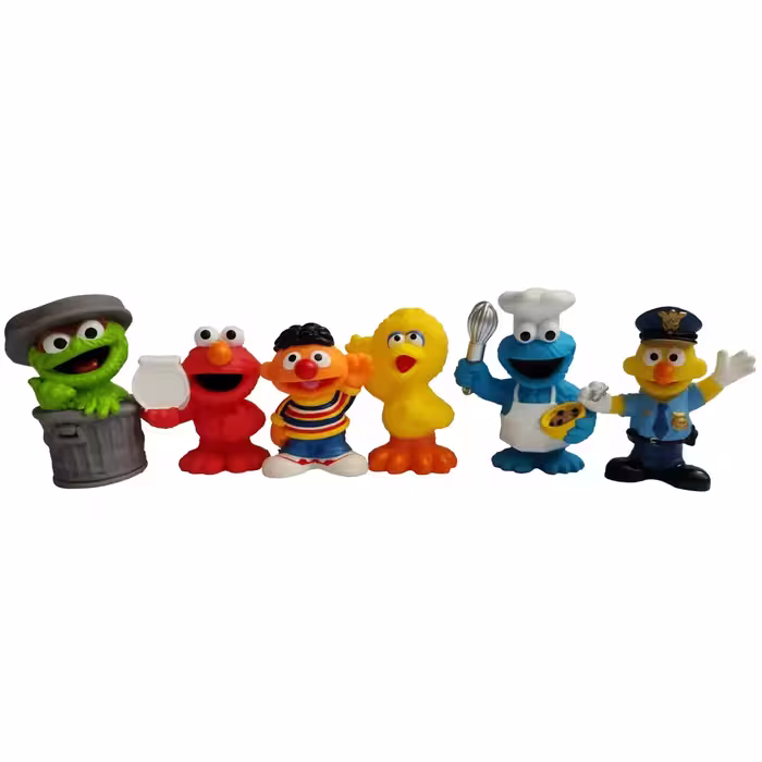 فیگور شخصیت انیمیشن سسمی استریت (Sesame Street)، مناسب برای کلکسیون، تزئین اتاق و بازی کودکان.