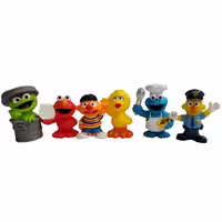 فیگور شخصیت انیمیشن سسمی استریت (Sesame Street)، مناسب برای کلکسیون، تزئین اتاق و بازی کودکان.