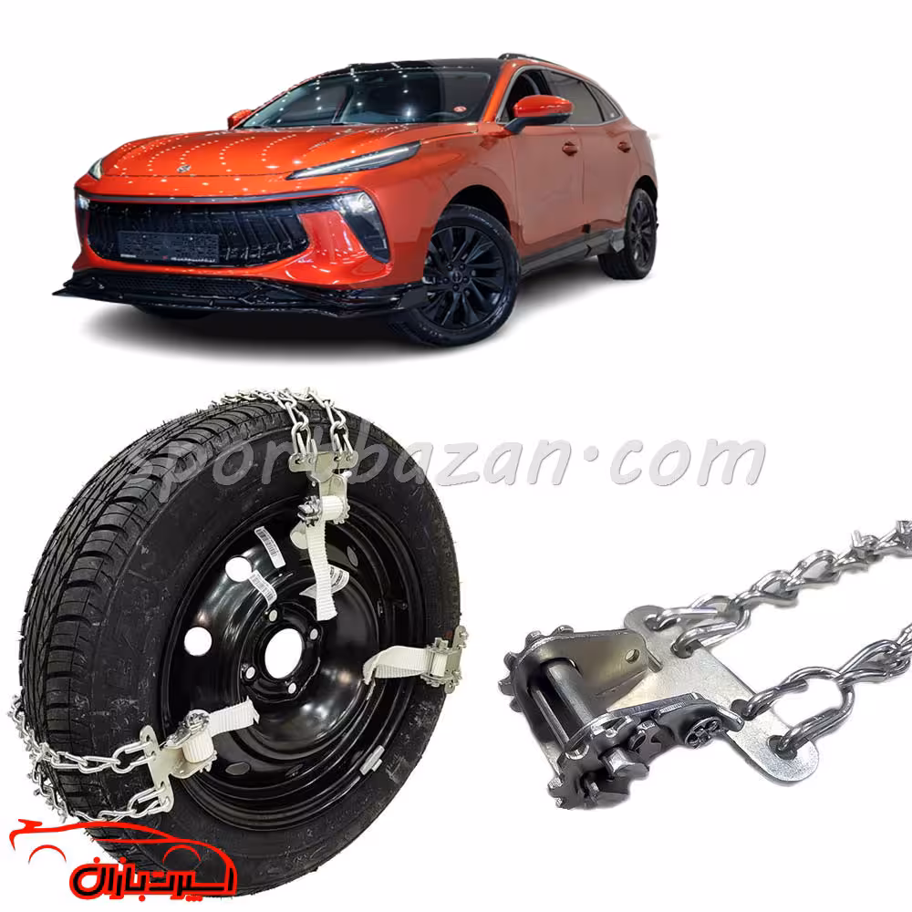 زنجیر چرخ کمربندی ضامن دار لاماری ایما -قفل جغجغه ای ترک