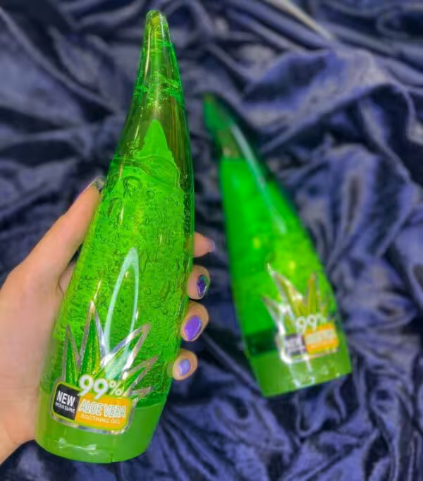 ژل ابرسان 99 درصد شاخکی آلوئه ورا همراه با سلفون پلمپ اورجینال